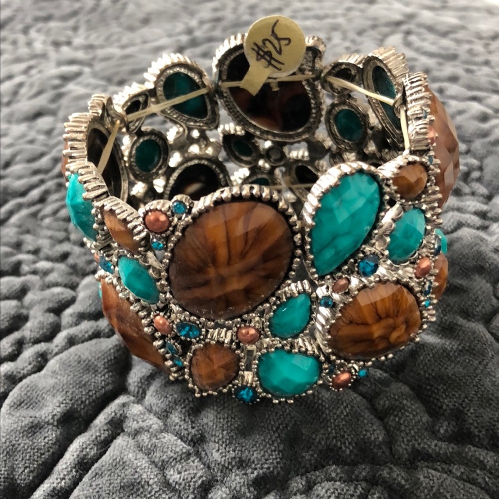 Bohemian style stretch bracelet